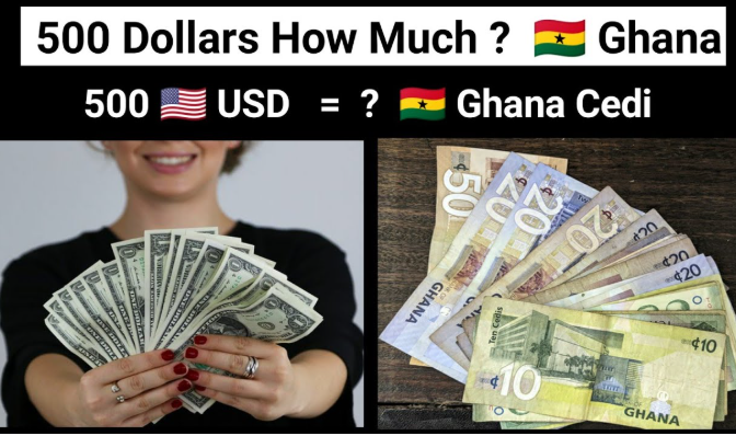 Dollar to Cedis